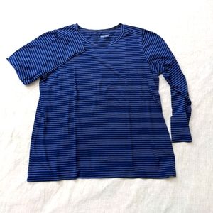 Sejour striped long-sleeve tee
